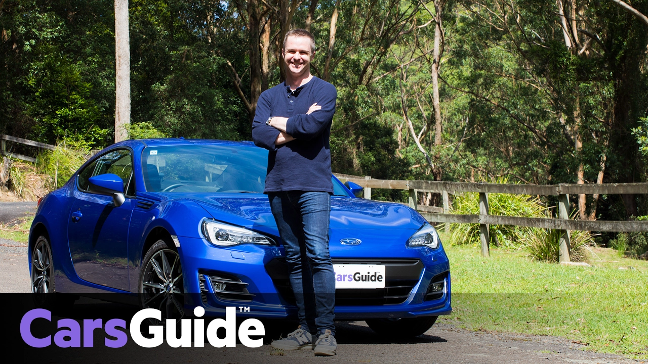 Subaru BRZ manual 2017 review | road test video