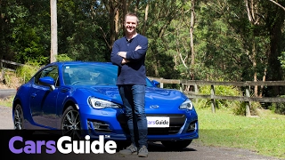 Subaru BRZ manual 2017 review | road test video