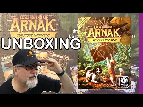 Unboxing Surprise Shipment: Lost Ruins of Arnak Expansion | Elwen & Mín | Czech Games Edition (CGE)