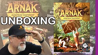 Unboxing Surprise Shipment: Lost Ruins of Arnak Expansion | Elwen & Mín | Czech Games Edition (CGE)