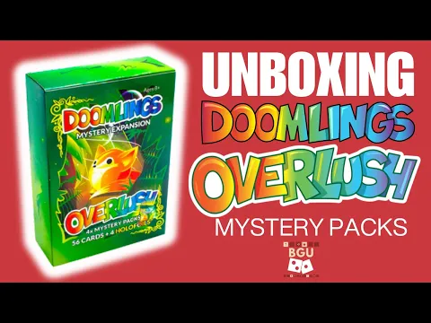 Doomlings Overlush Mystery Expansion Unboxing