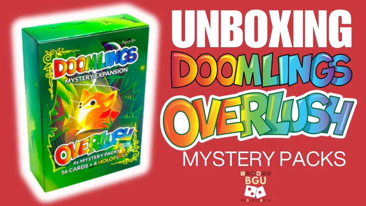 Doomlings Overlush Mystery Expansion Unboxing