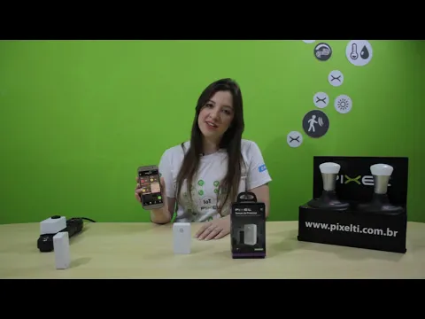 Sensor de Presença IoT E-Comfort Pixel TI