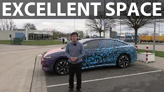 VW ID7 prototype interior review