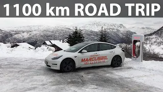 #69 Road trip to Stavanger in 2021 Model 3
