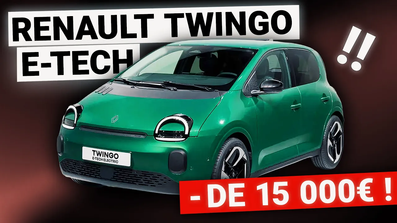 La Renault Twingo E-Tech 2025 dévoile ses tarifs !