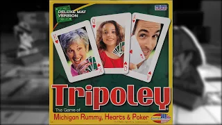 0:18 / 7:24 Board Game Archaeology #87 Tripoley the Game of Michigan Rummy, Hearts and Poker by Cadaco