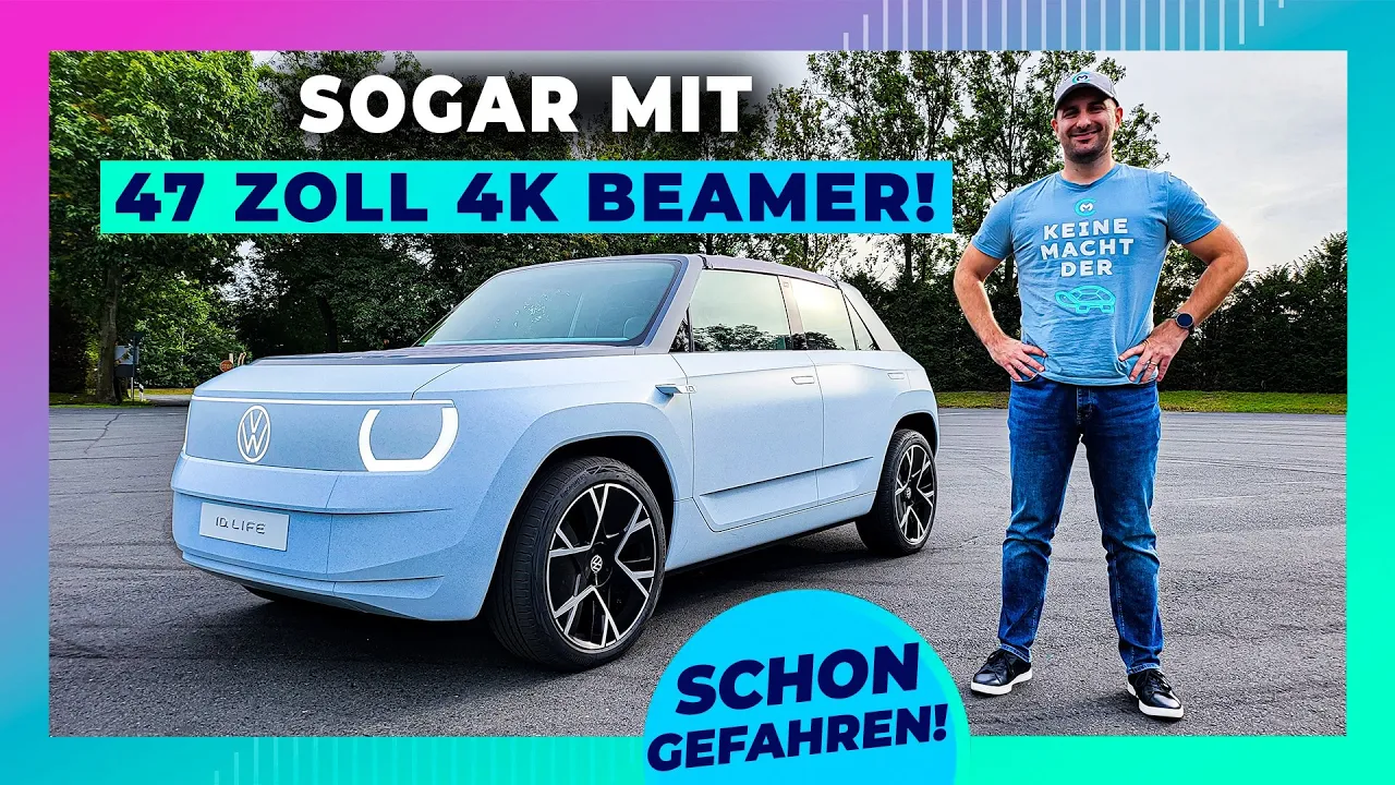 VW ID. Life: Stadtelektro mehr Technologie als EQS & Tesla zusammen?