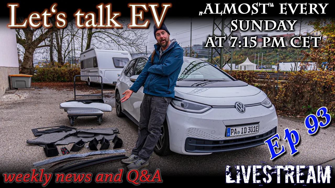 (live) Let's talk EV - Plugear VW Id.3 Accessories Giveaway!!!