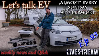 (live) Let's talk EV - Plugear VW Id.3 Accessories Giveaway!!!