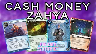 Netrunner - Cash Money Zahya - LIVE IRL Games