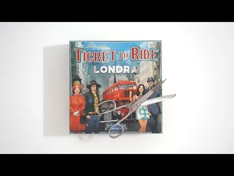 [Unboxing #109] Ticket to ride Londra (RO)