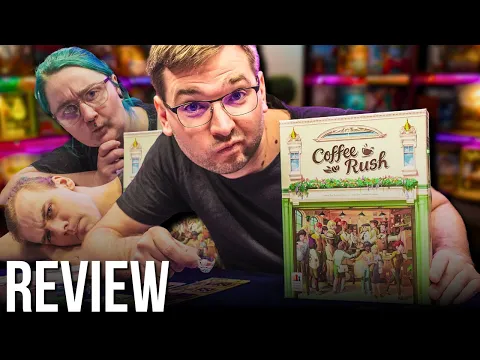 Overbrewed or Hitting the Spot? - Coffee Rush Board Game Review!