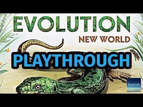Evolution: New World Board Game | Playthrough