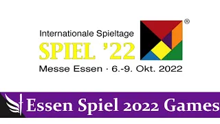 Essen Spiel 2022 Games (Livestream)