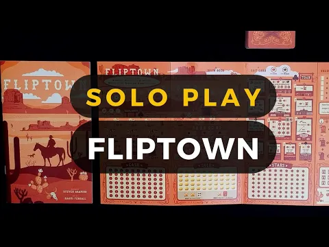 Fliptown Solo Playthrough (no characters, no cowbot) | DaniCha