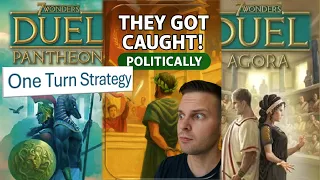 They Got Caught! 7WD Board Game | One Turn Strategy