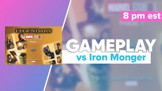 Marvel Legendary Gameplay vs Iron Monger and First Impressions