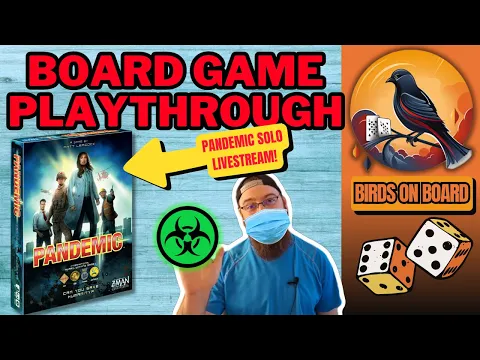 Pandemic Solo Playthrough - Introductory Game