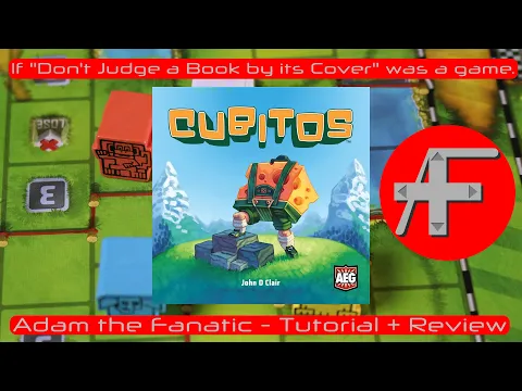 If "Don't Judge a Book by its Cover" was a board game - Adam the Fanatic: Cubitos tutorial + review