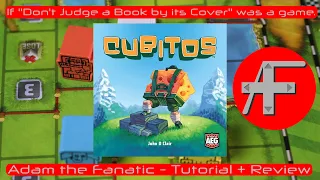 If "Don't Judge a Book by its Cover" was a board game - Adam the Fanatic: Cubitos tutorial + review