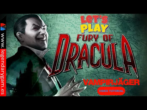 Fury of Dracula - Brettspiel - Vampirjäger - Tutorial & Let's Play Longplay - How to play Boardgame
