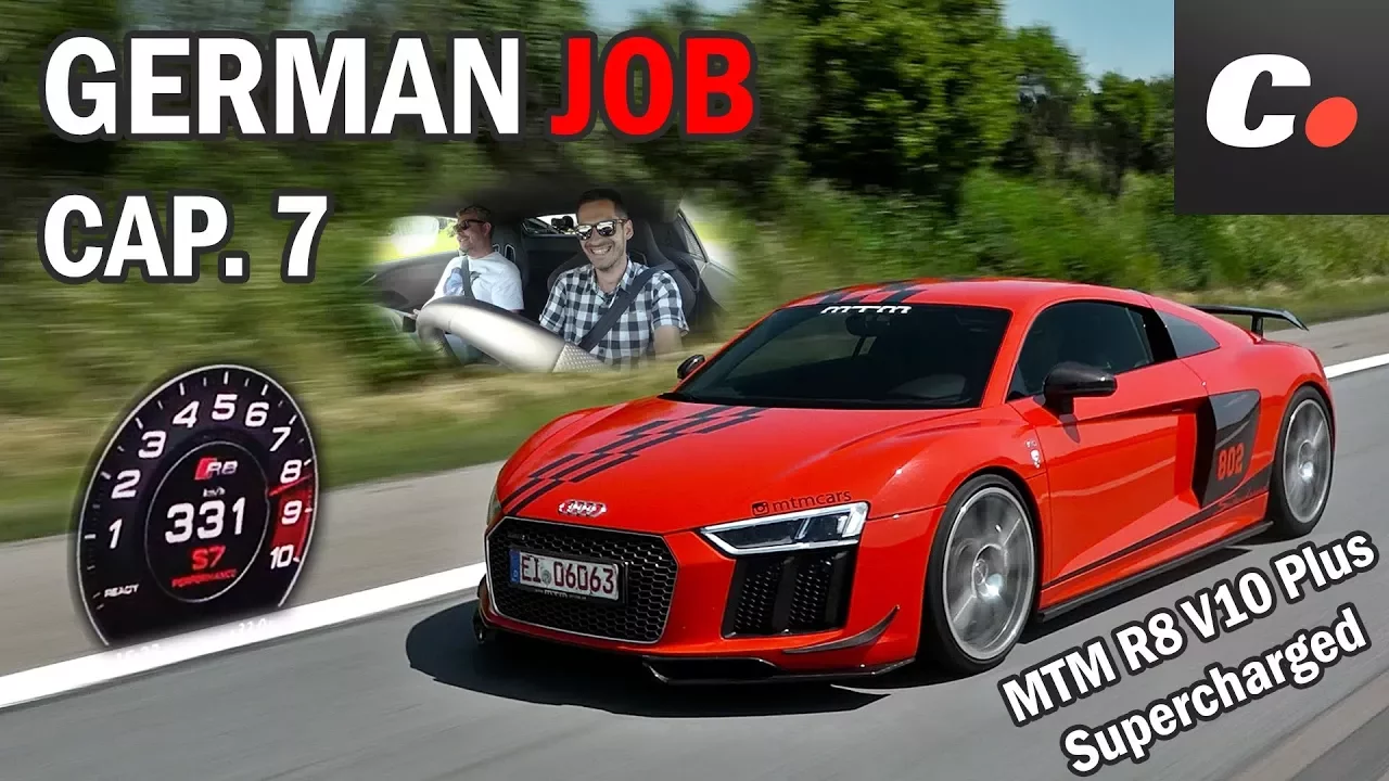 MTM R8 V10 Plus Supercharged Audi R8 | Test / Review en español | coches.net / GERMAN JOB Cap. 7 |