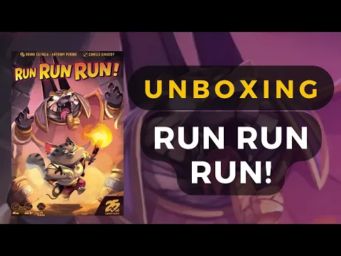 Run Run Run! (Second Edition) Board Game Unboxing | DaniCha