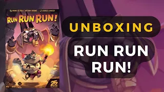 Run Run Run! (Second Edition) Board Game Unboxing | DaniCha
