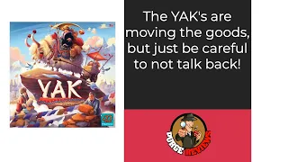 The Purge: #4760 Yak: Slow moving animals and huge blocks.... is that a good game?