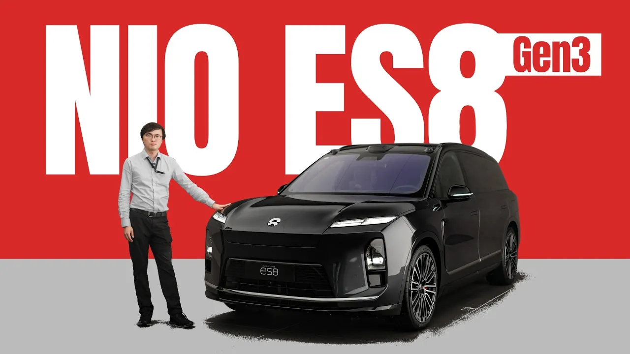 Has to Beat Its Cheaper Brother - NIO ES8 Gen3 Static Review