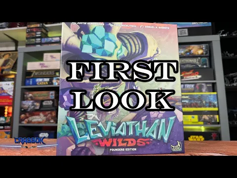 Leviathan Wilds - What's in the Box? Board Game Unboxing