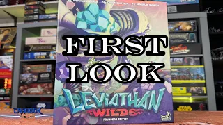 Leviathan Wilds - What's in the Box?  Board Game Unboxing