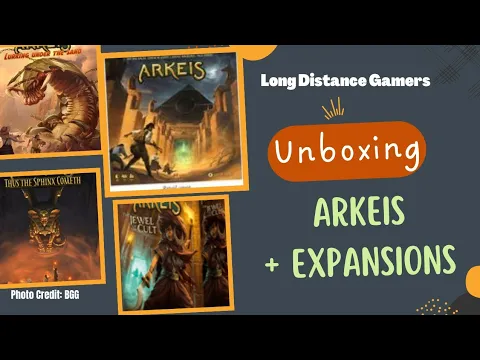 Arkeis: Unboxing (Retail version plus Expansions)