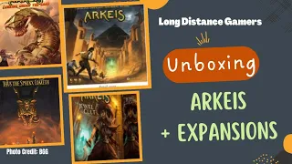 Arkeis: Unboxing (Retail version plus Expansions)