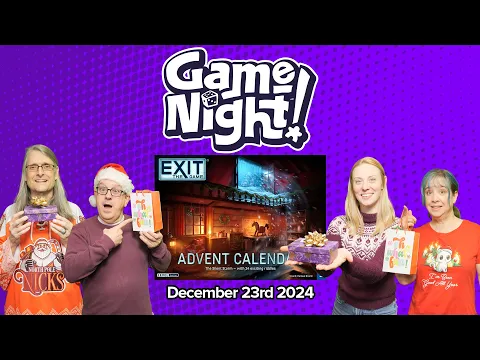 GameNight! 24 Days of Christmas Day 23 - Exit: The Game Advent Calendar The Silent Storm