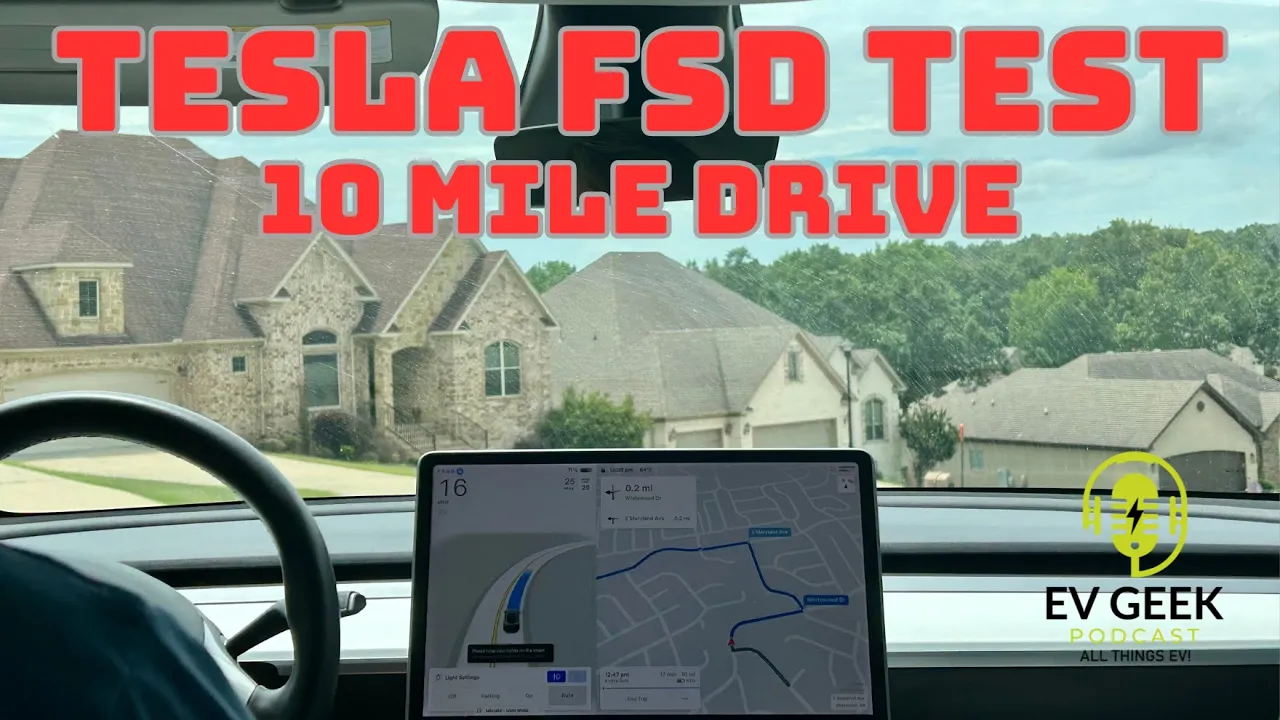 I Tried Tesla's FSD Beta - 10 Mile Review