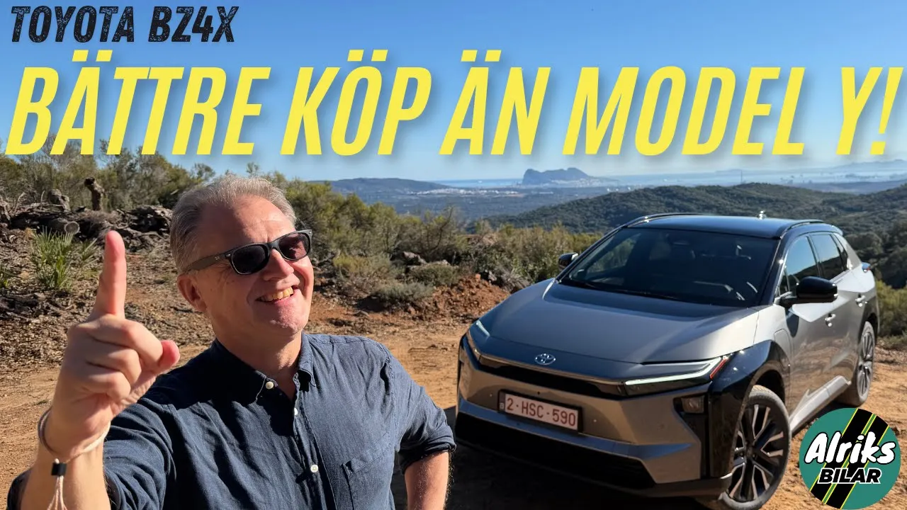 Toyota bZ4X är ett bättre val än Tesla Model Y!