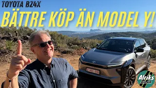 Toyota bZ4X är ett bättre val än Tesla Model Y!