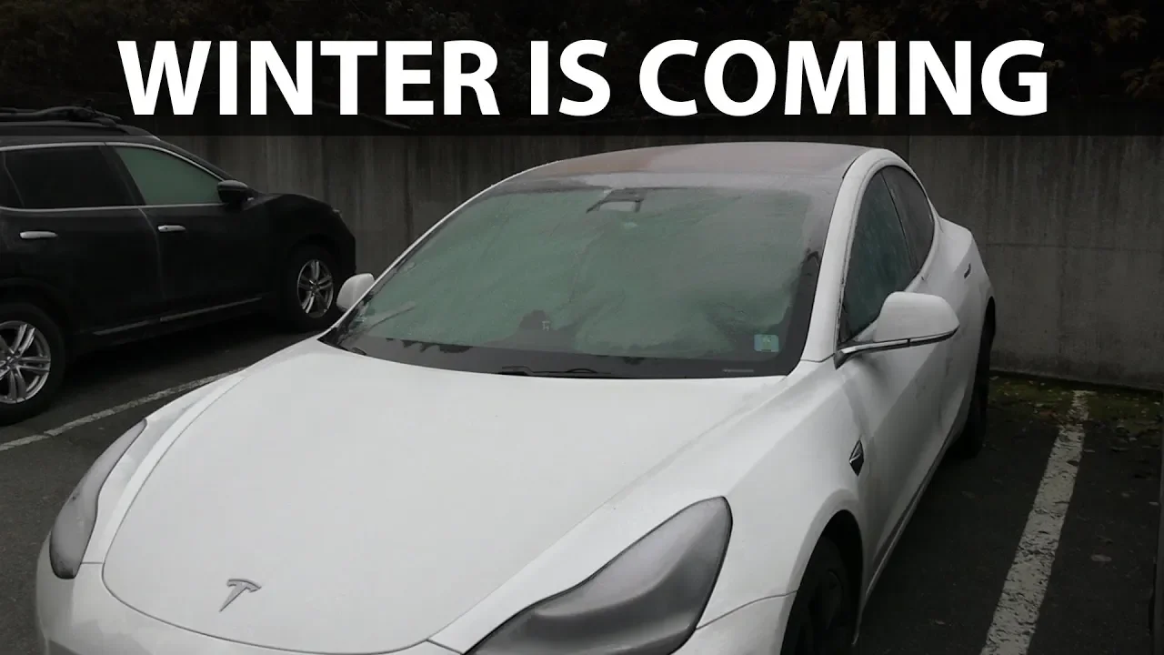 Model 3 with freezing cold battery