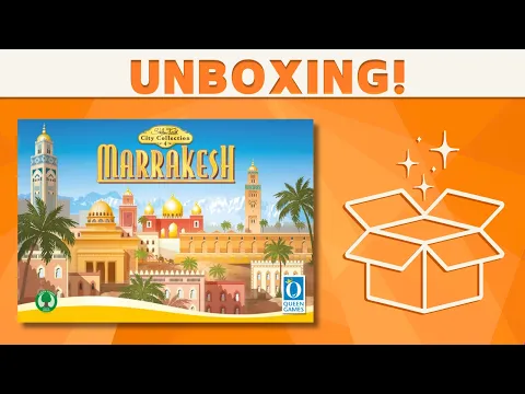 Marrakesh - Board Game Unboxing!