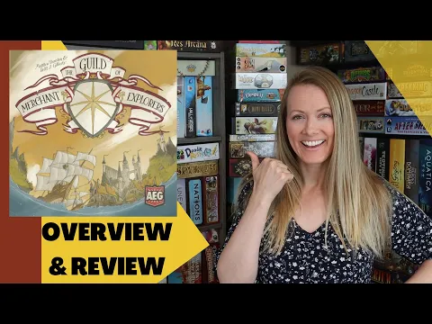 REVIEW | The Guild of Merchant Explorers | A Flip and Place, Village Building Game