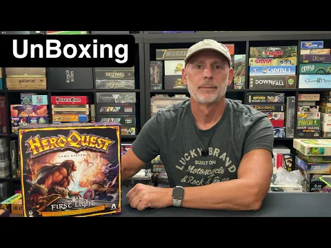 HeroQuest: First Light (UnBoxing)