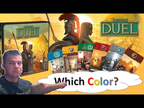 Which Color of Cards Are Best? | 7 Wonders Duel BGA