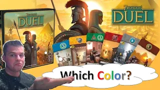 Which Color of Cards Are Best? | 7 Wonders Duel BGA