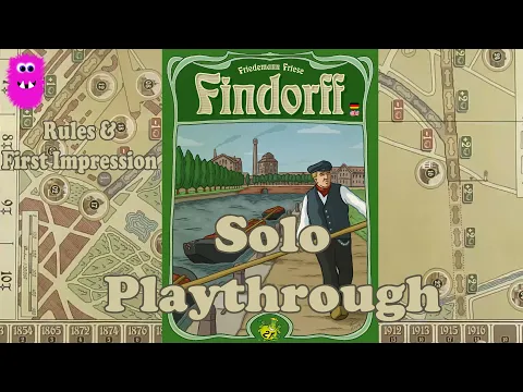 Findorff, Solo Playthrough - Rules & First Impression