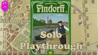 Findorff, Solo Playthrough - Rules & First Impression