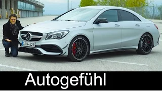 Mercedes CLA Coupé 45 AMG FULL REVIEW test driven 381 hp Mercedes-AMG