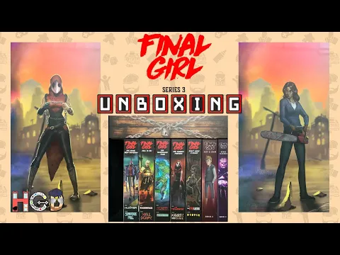 UNBOXING Final Girl Series 3 & SPOILER Mystery Box