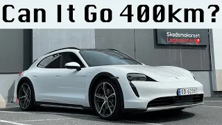 Porsche Taycan 4 Cross Turismo | Motorway Range Test